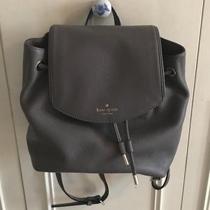 Kate Spade mini pebble leather backpack - like new